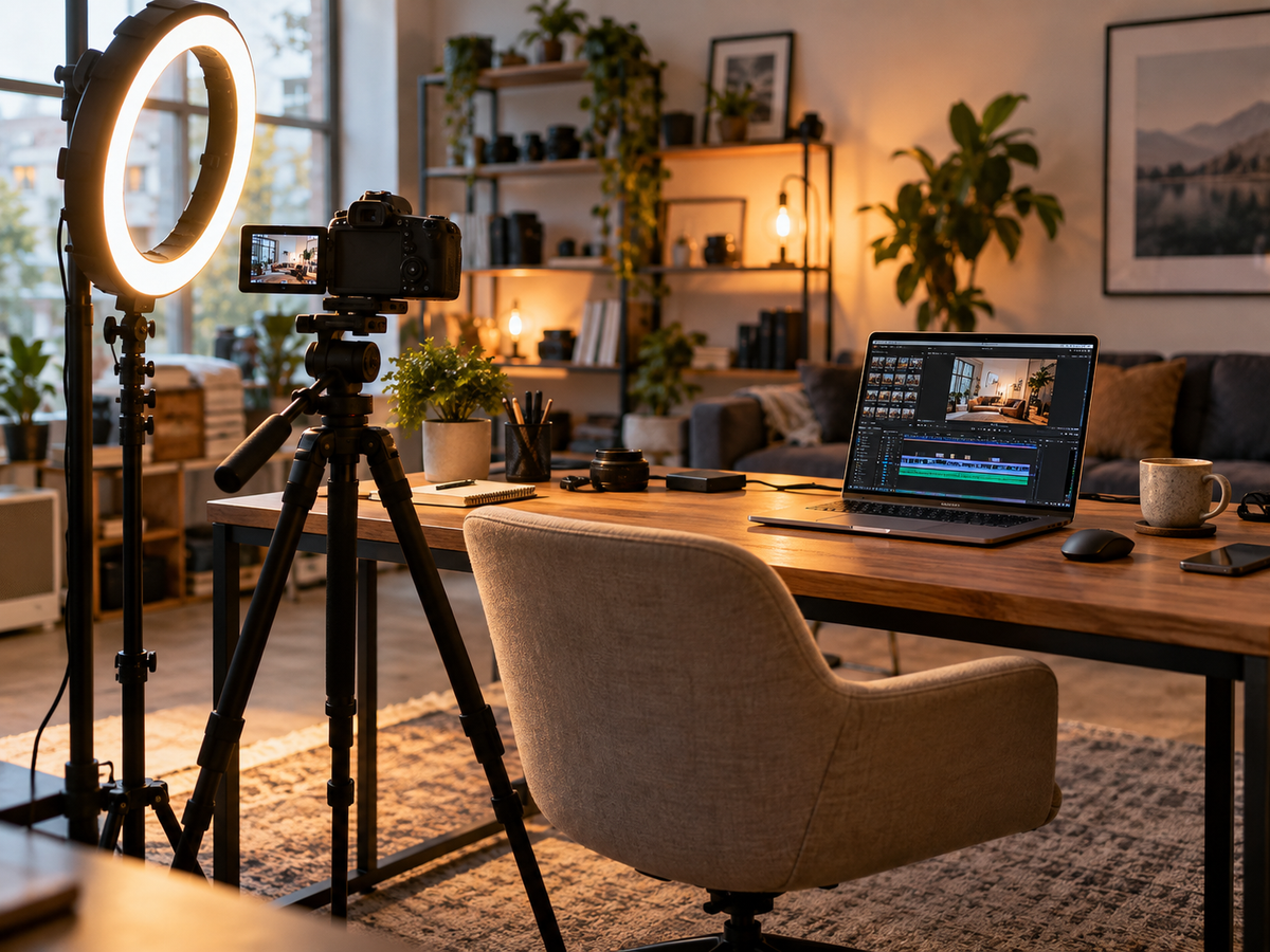 Studio de création de contenu